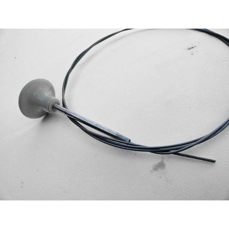 Cabo de Abrir Capô Fusca de Todos os Anos Bege Novo