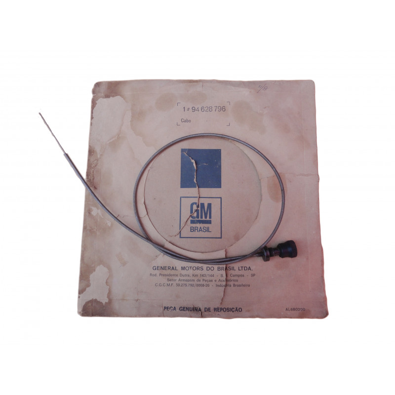 Cabo Botão Marcha Lenta D-20 85 à 87 Original GM Novo 