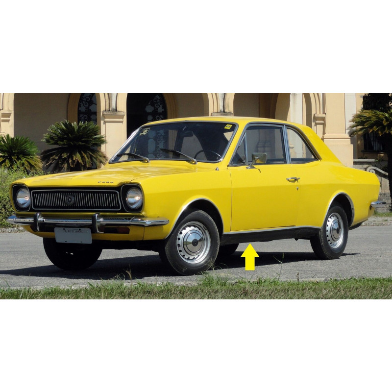 Caixa Ar Esquerda Corcel I Belina I Até 77 2 Portas C/ Detalhe