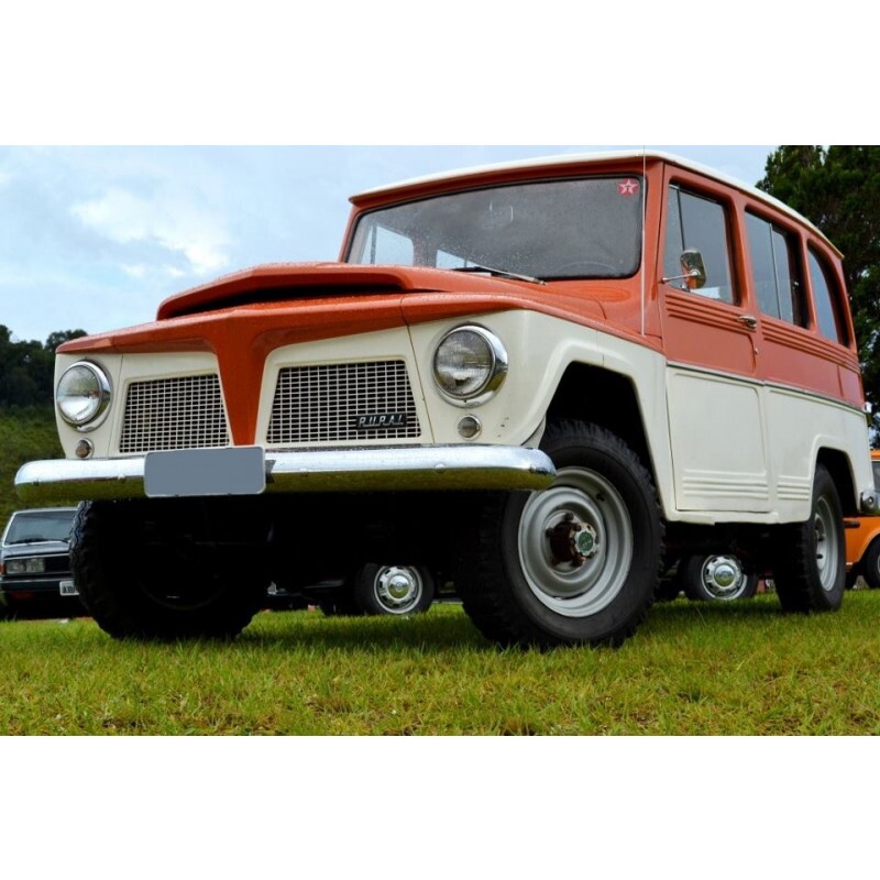 Caixa do Porta Luvas Rural F-75 1960 em Diante