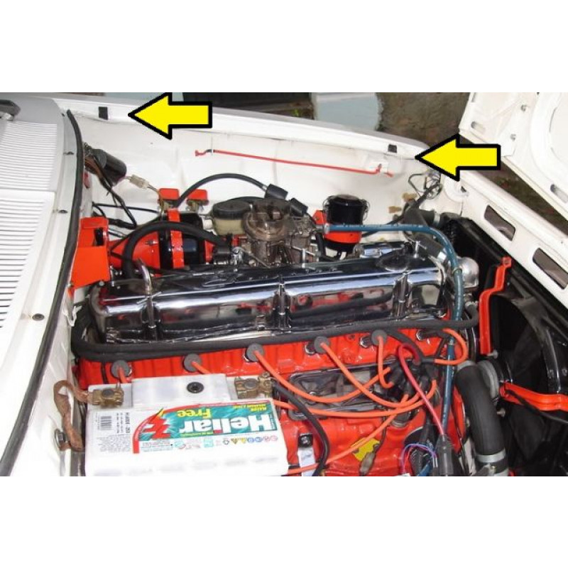 Calço Capô  Opala Caravan 75 à 92