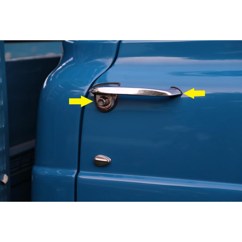 Calço da Maçaneta Externa F-100 F-1000 1953 a 1992 - Jogo