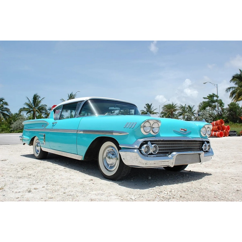 Calço Acabamento Limpador Parabrisa Chevrolet Bel Air Impala 1958 - Par