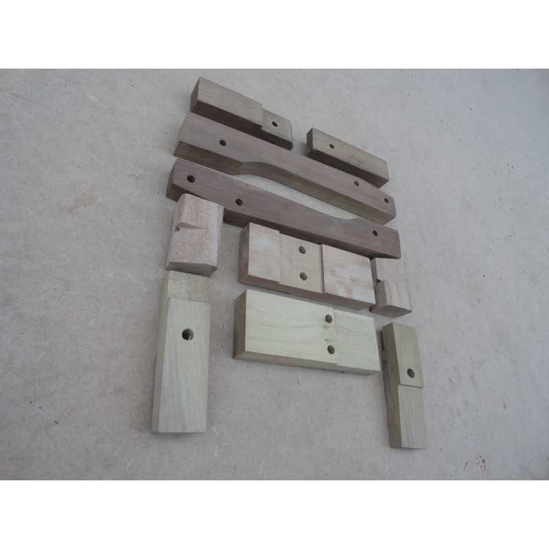 Calço Carroceria Madeira Ford Model A 28 A 1929 Carro Aberto - Jogo