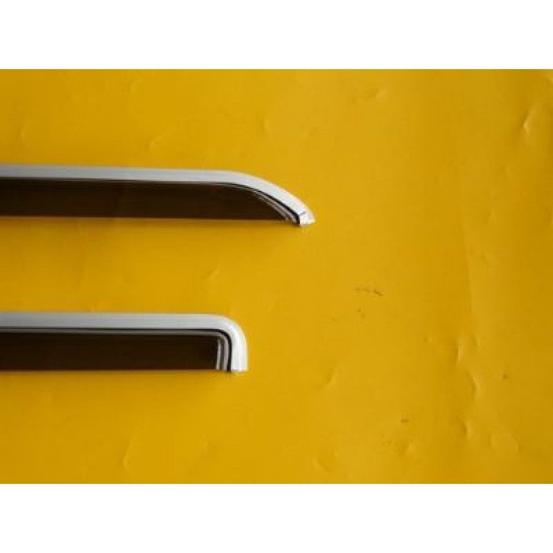 Calha Chuva 59 à 96 Plástico Fumê - Par