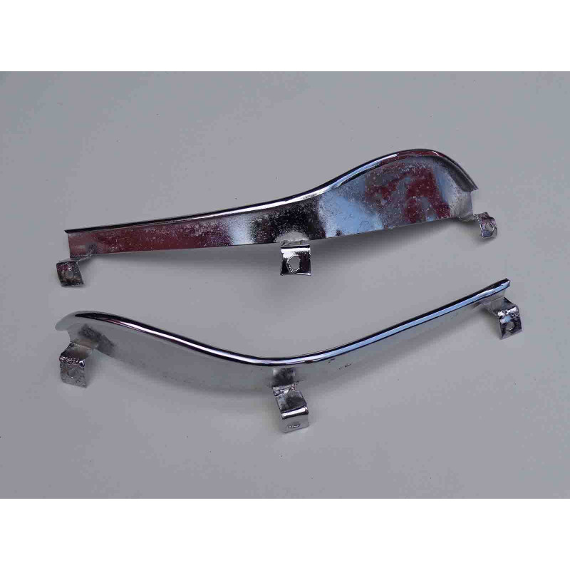 Calha Chuva Quebra Vento Chevrolet Brasil 1958 A 1963 Par Cromado Usado