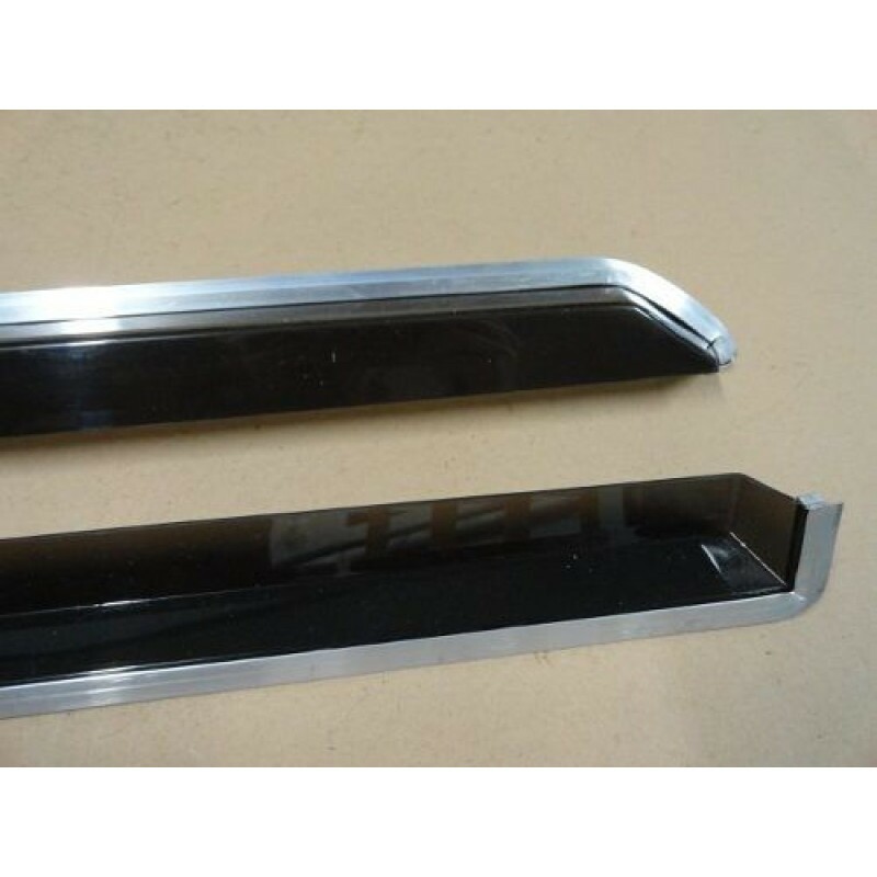 Calha Chuva 2 Portas Fumê - Par