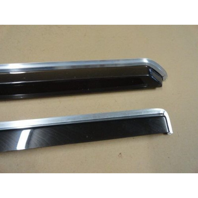 Calha Chuva 2 Portas Fumê - Par