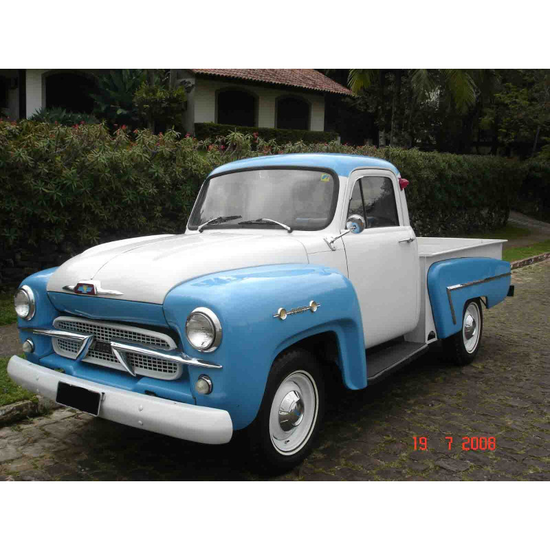 Calha Guia Suporte do Vidro Chevrolet Brasil 1958 a 1963 - Unitário