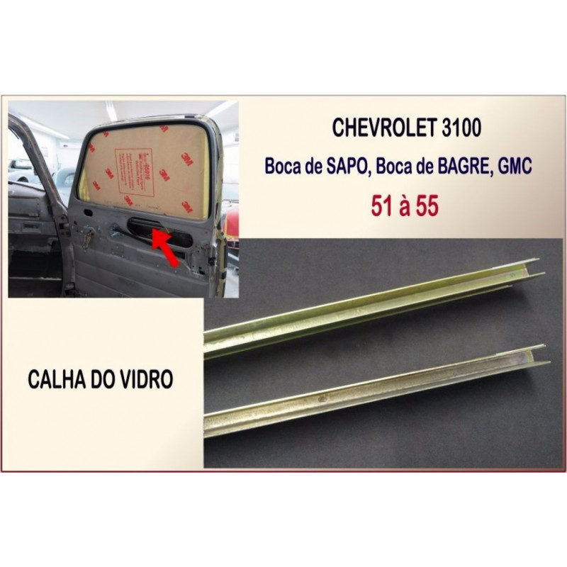 Calha do Vidro 51 a 55 - Par