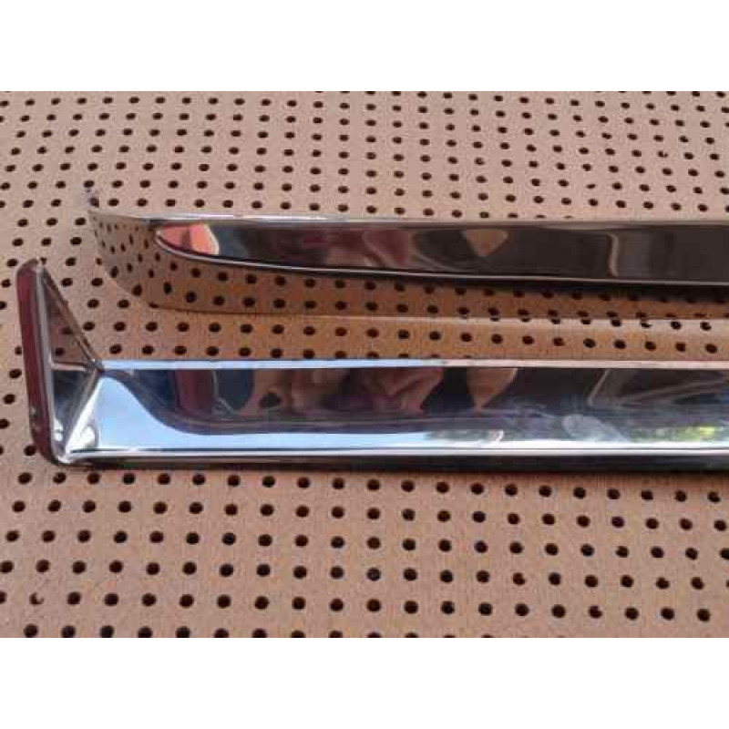 Calha Porta Inox Fusca - Par