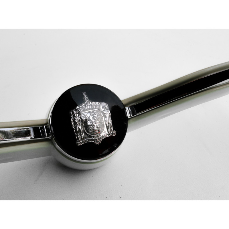 Volante Cálice Fusca até 73 Marfim Completo Novo Estria Grossa Reprodução