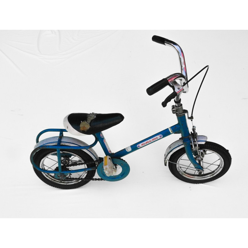 Bicicleta Antiga Caloi Totica Aro 10 Azul Original Usada