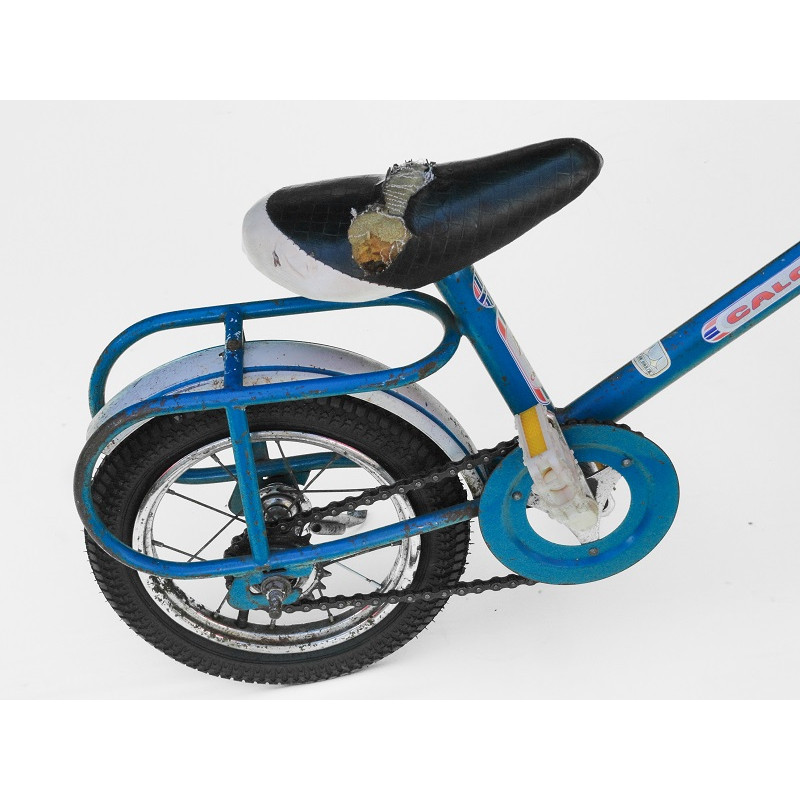 Bicicleta Antiga Caloi Totica Aro 10 Azul Original Usada