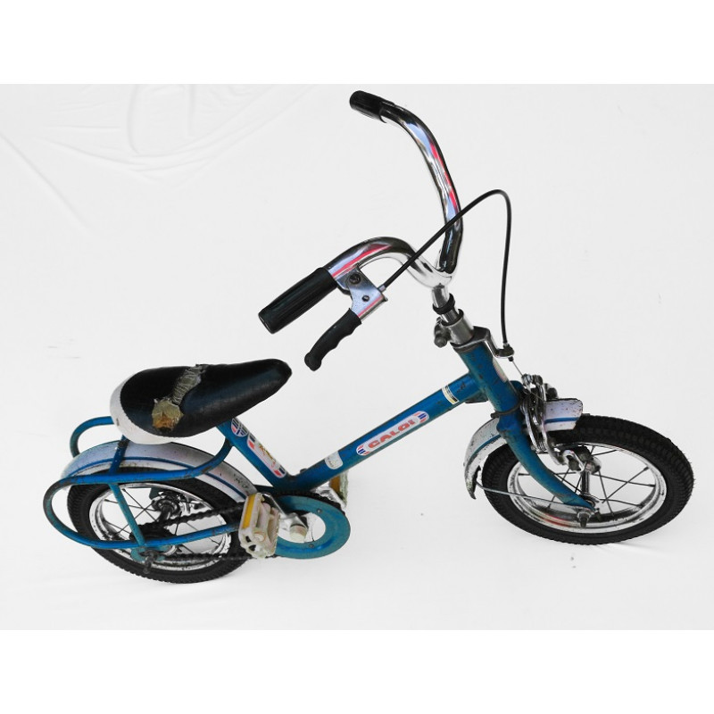 Bicicleta Antiga Caloi Totica Aro 10 Azul Original Usada
