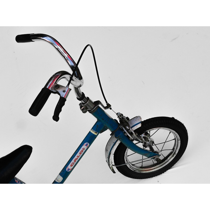 Bicicleta Antiga Caloi Totica Aro 10 Azul Original Usada