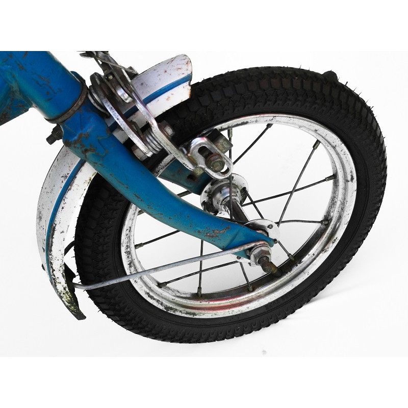 Bicicleta Antiga Caloi Totica Aro 10 Azul Original Usada