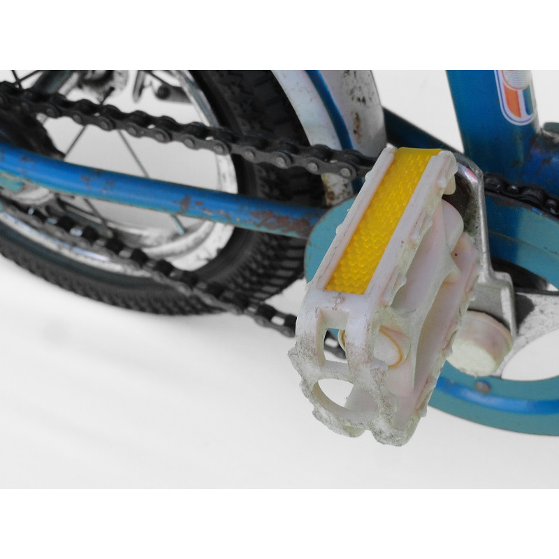 Bicicleta Antiga Caloi Totica Aro 10 Azul Original Usada