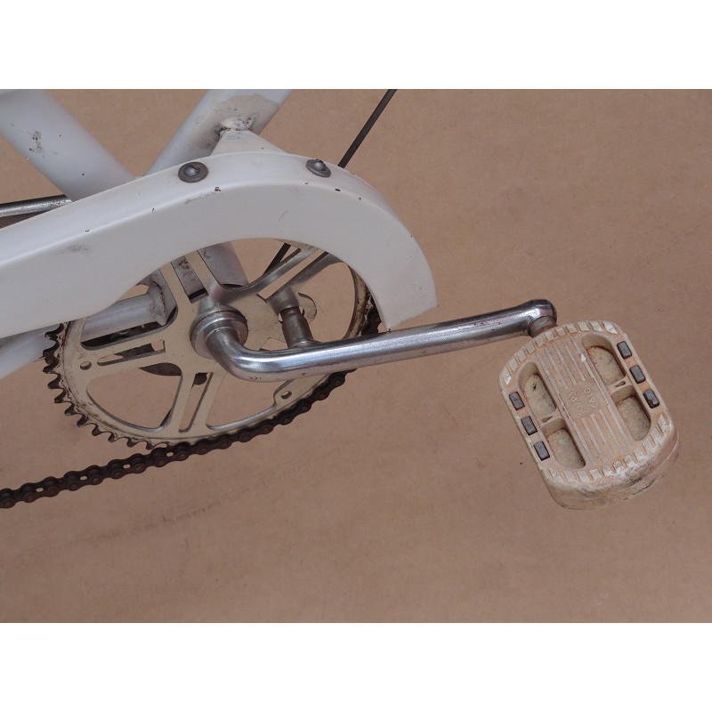 Bicicleta Antiga Feminina Poti Caloi Aro 26 Branca Original Década 80