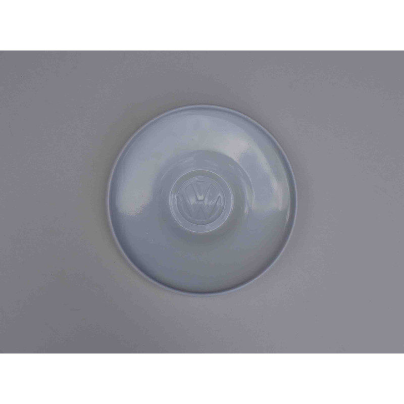 Calota Branca Vw Kombi Fusca Variant Roda 4 Furos Metal - Jogo