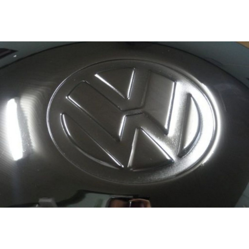 Calota abaulada 5 furos cromada Vw Fusca 1200, 1300 5 Furos - Unitário