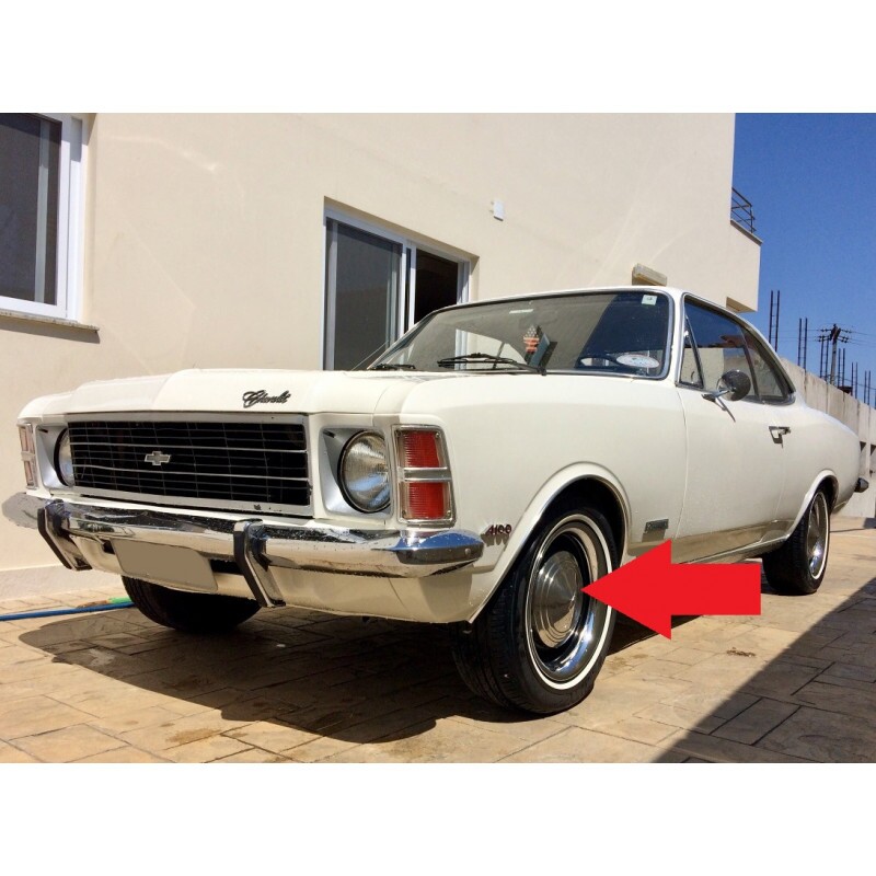 Calota Opala Caravan 75 à 78 Original Usada - Jogo