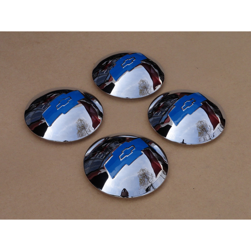 Calota Cromada Chevrolet Boca de Bagre 1954 e 1955 - Jogo