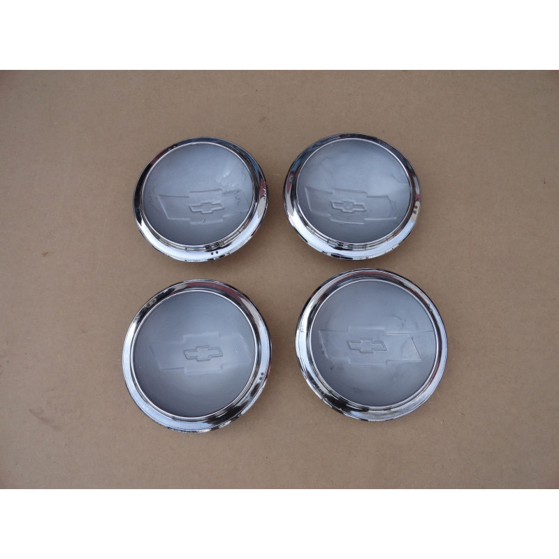 Calota Cromada Chevrolet Boca de Bagre 1954 e 1955 - Jogo