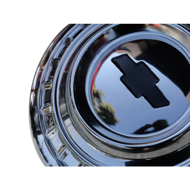 Calota C-10 D-10 C-15 Veraneio Cromada Calombo Encaixe por Fora - Jogo