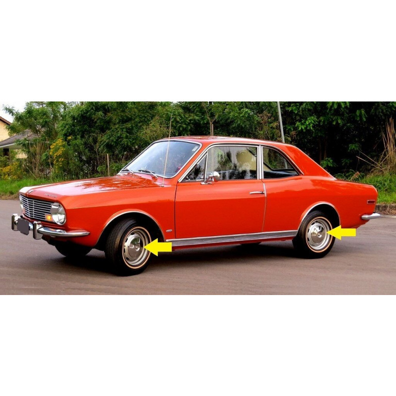 Calota Com Fixador Corcel I 1969 e 1970 - Jogo