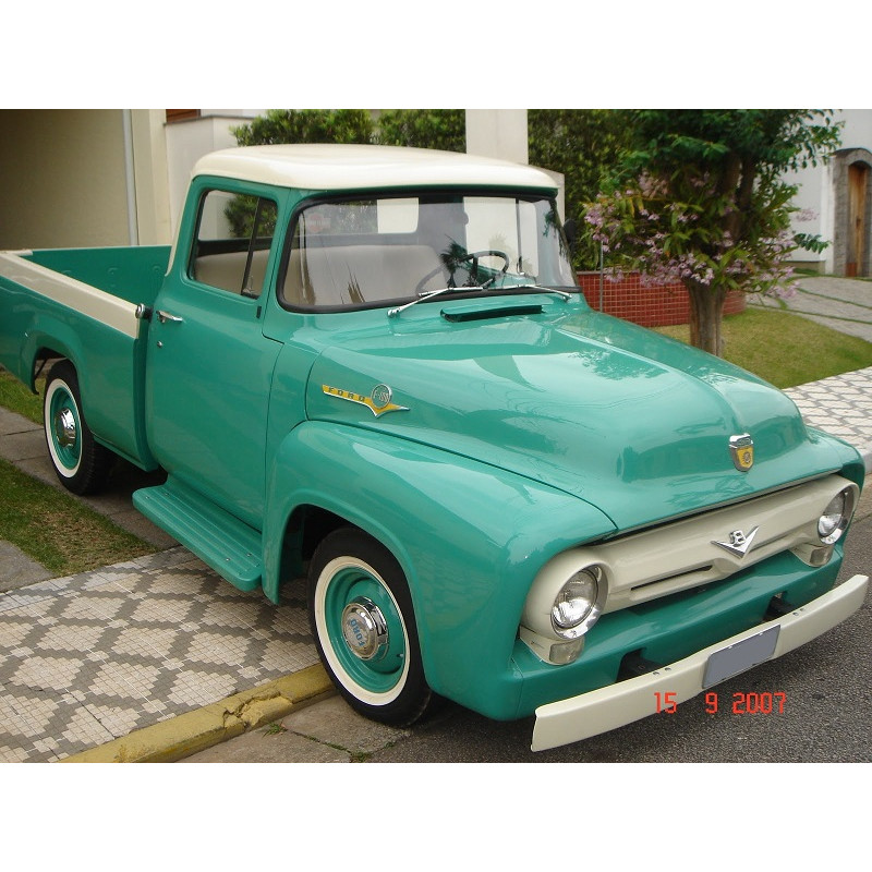 Calota Cromada Ford F-100 1953 A 1971 Reprodução Nova - Jogo