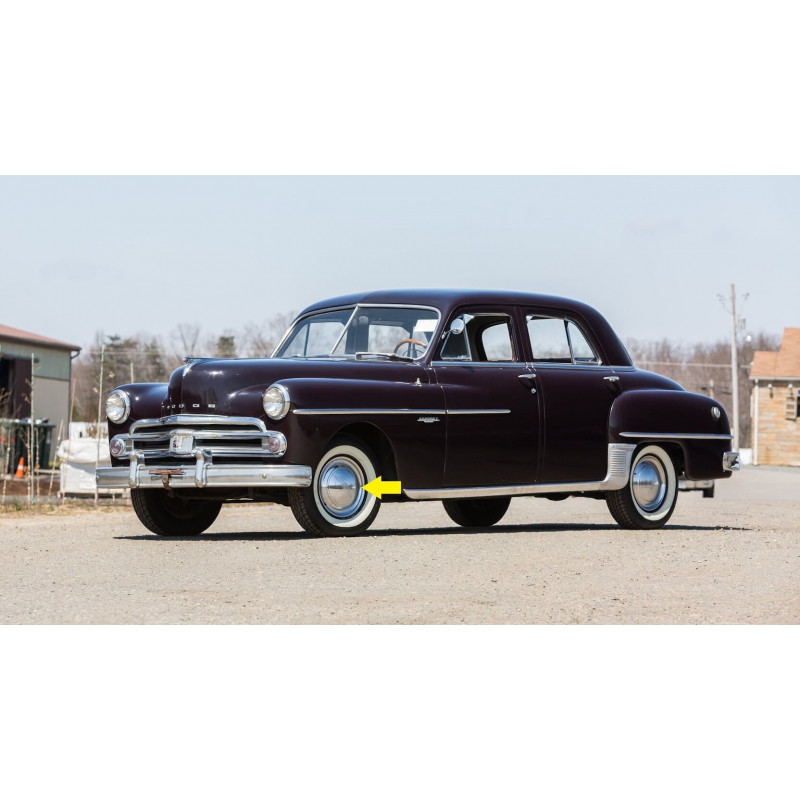Calota Dodge Automóvel 1949 e 1950 Original Usada