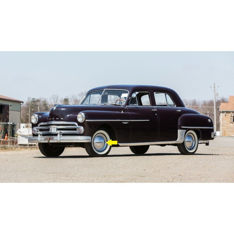 Calota Dodge Automóvel 1949 e 1950 Original Usada