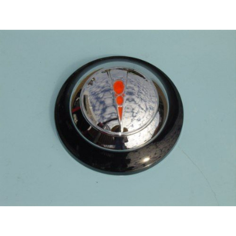 Calota estilo Ford 1937 e Hot Rods p/ encaixe em roda Galaxie Landau - Jogo