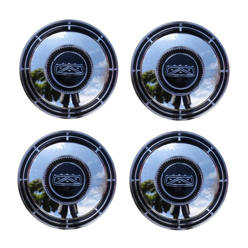 Calota Ford F-100 F-1000 1972 a 1985 Cromada Pintada Nova - Jogo