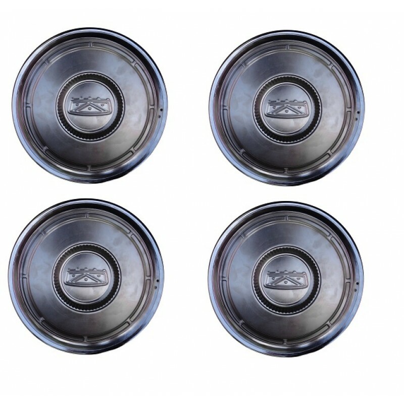 Calota Ford F-100 F-1000 1972 a 1985 Cromada Pintada Nova - Jogo