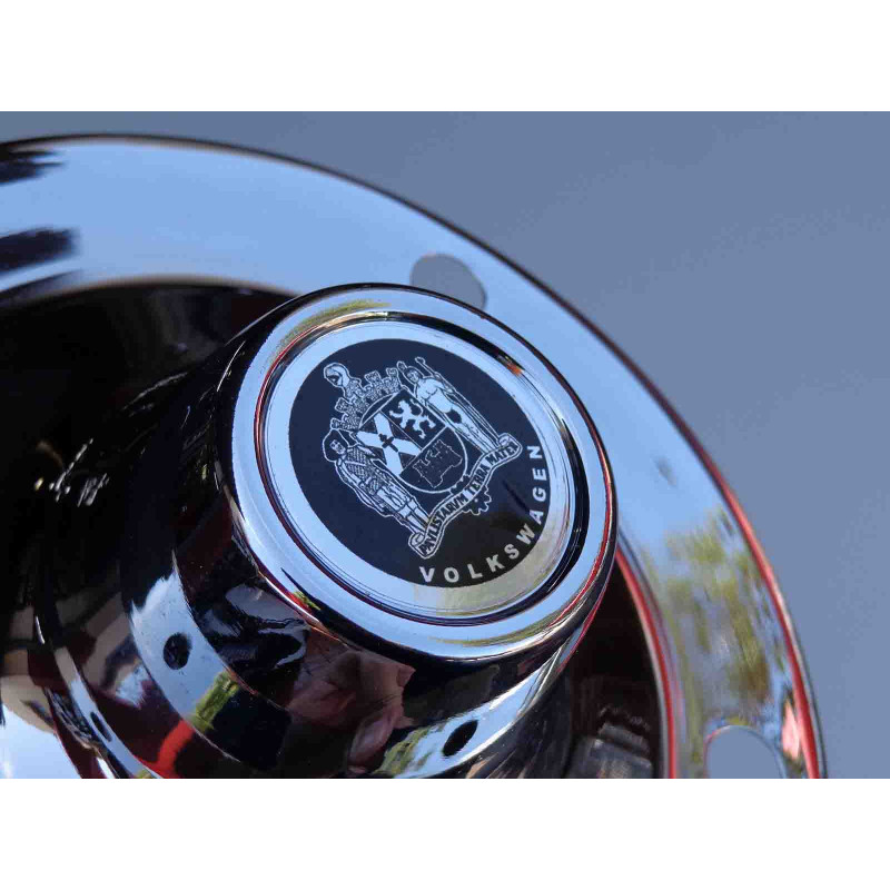 Calota Viagem 5 Furos Fusca 1200 1300 1500 1600 Cromada - Jogo