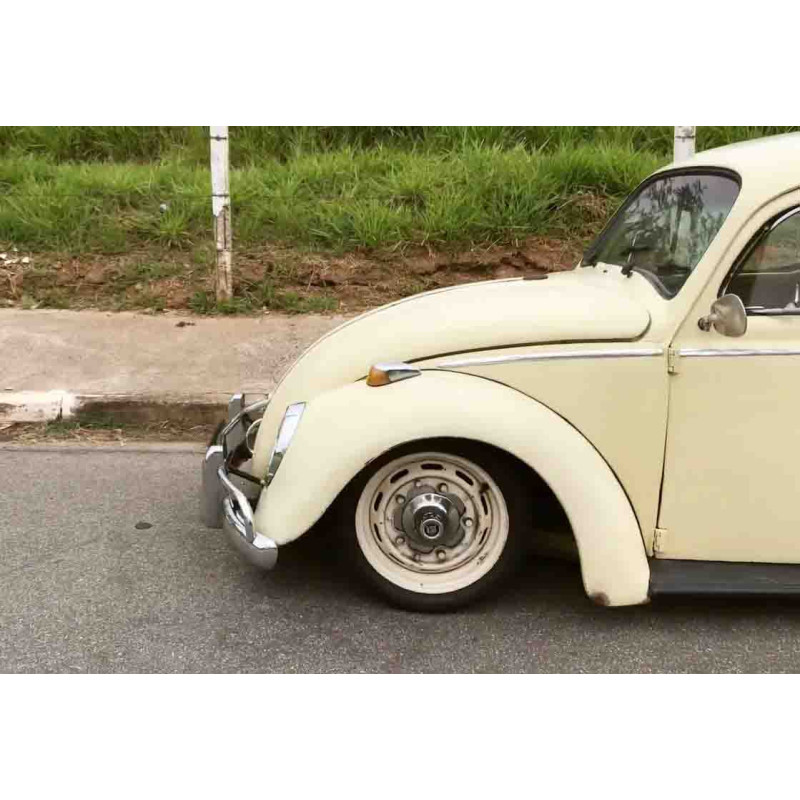 Calota Viagem 5 Furos Fusca 1200 1300 1500 1600 Cromada - Jogo