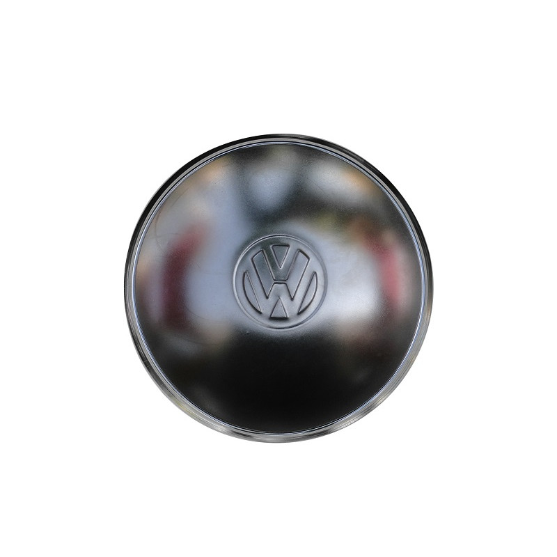 Calota abaulada 5 Furos Cromada Fusca Kombi Karmann Ghia - Unitária