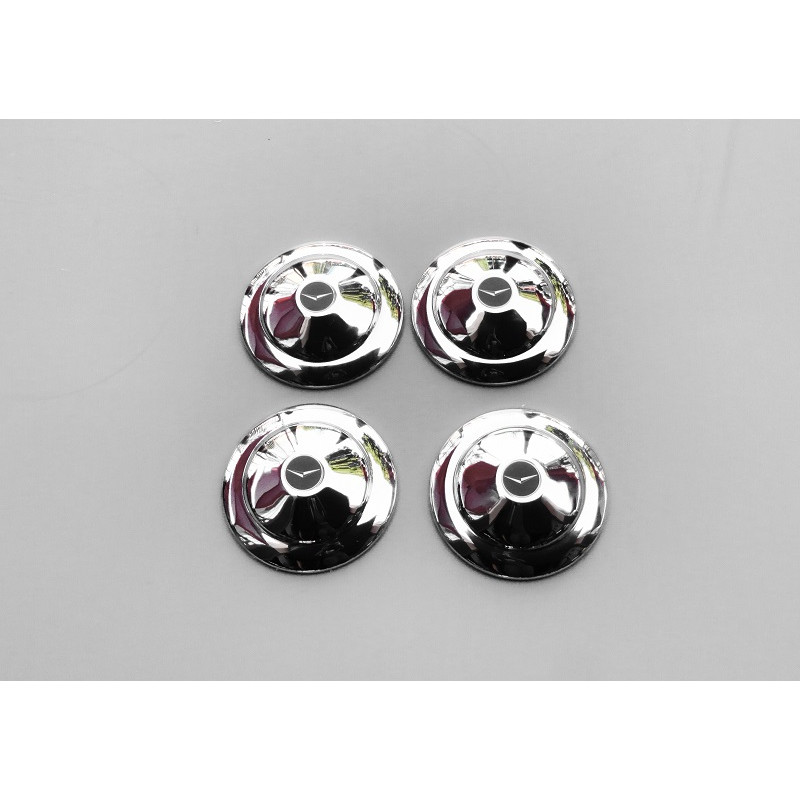 Calota DKW Belcar Vemaguet Fissore Cromada Nova Emblema Metal Jogo 