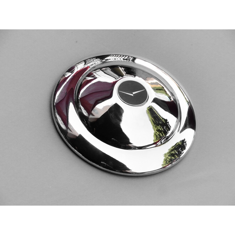 Calota DKW Belcar Vemaguet Fissore Cromada Nova Emblema Metal Jogo 