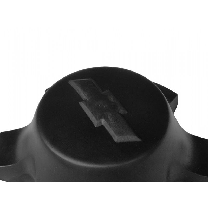 Calota da Roda de Ferro D-20 Silverado Preta Reprodução