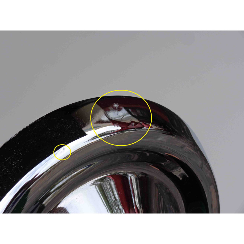 Calota Roda Chevrolet Marta Rocha 1955 1956 Cromada Unitário c/ Detalhe