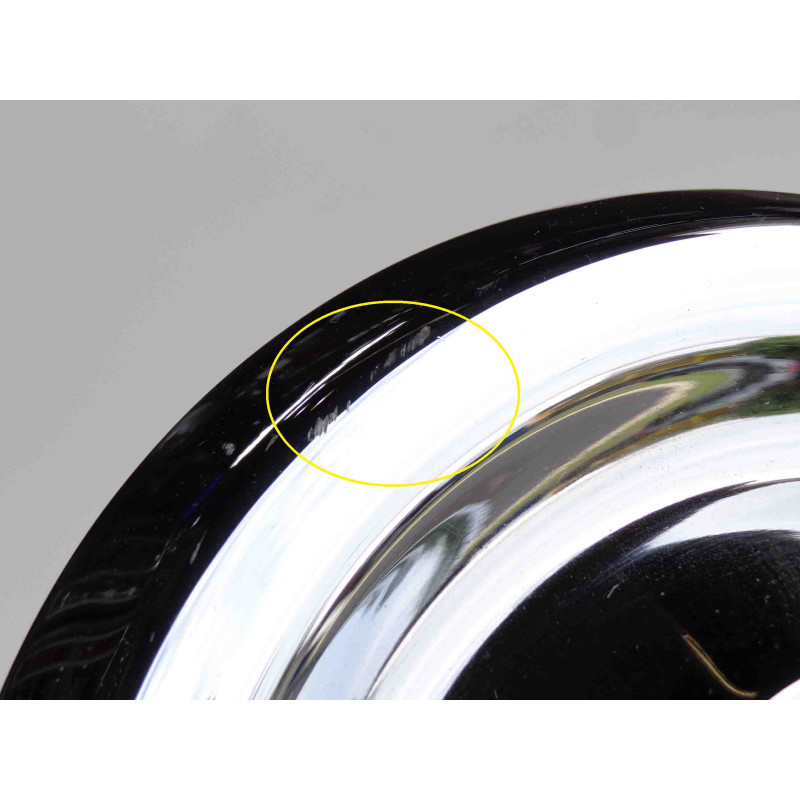 Calota Roda Chevrolet Marta Rocha 1955 1956 Cromada Unitário c/ Detalhe