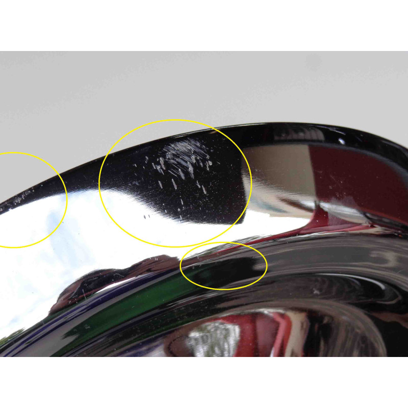 Calota Roda Chevrolet Marta Rocha 1955 1956 Cromada Unitário c/ Detalhes