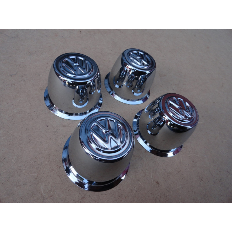 Calota Copinho Fusca 1300 1500 1600 com Logo VW - Jogo