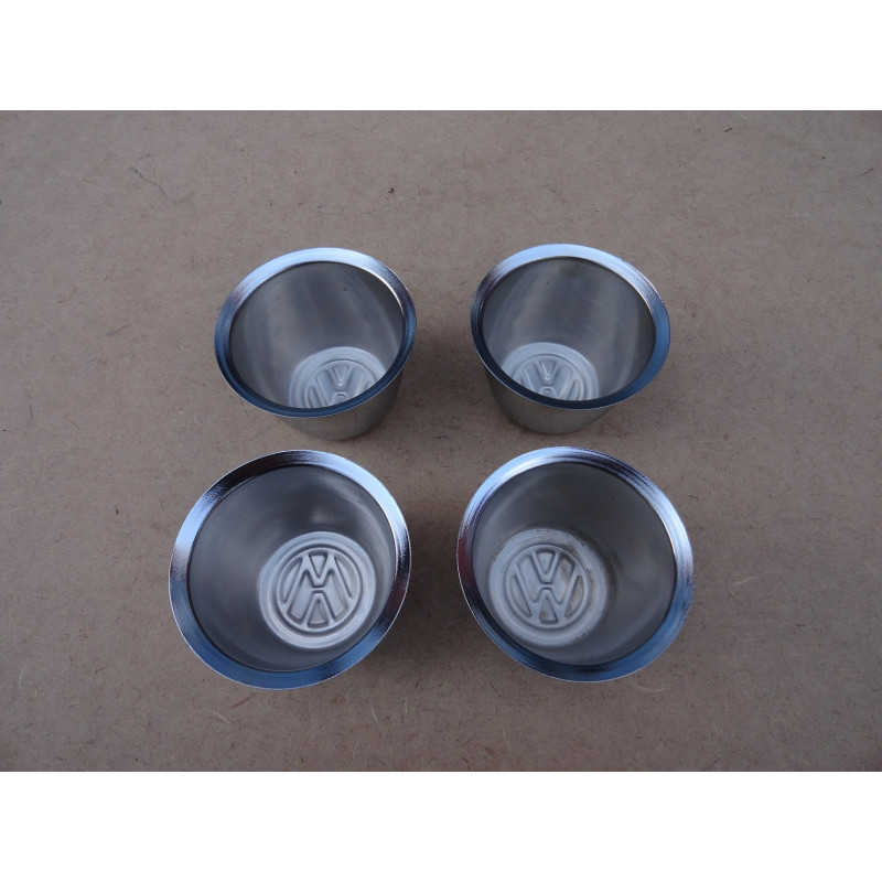Calota Copinho Fusca 1300 1500 1600 com Logo VW - Jogo