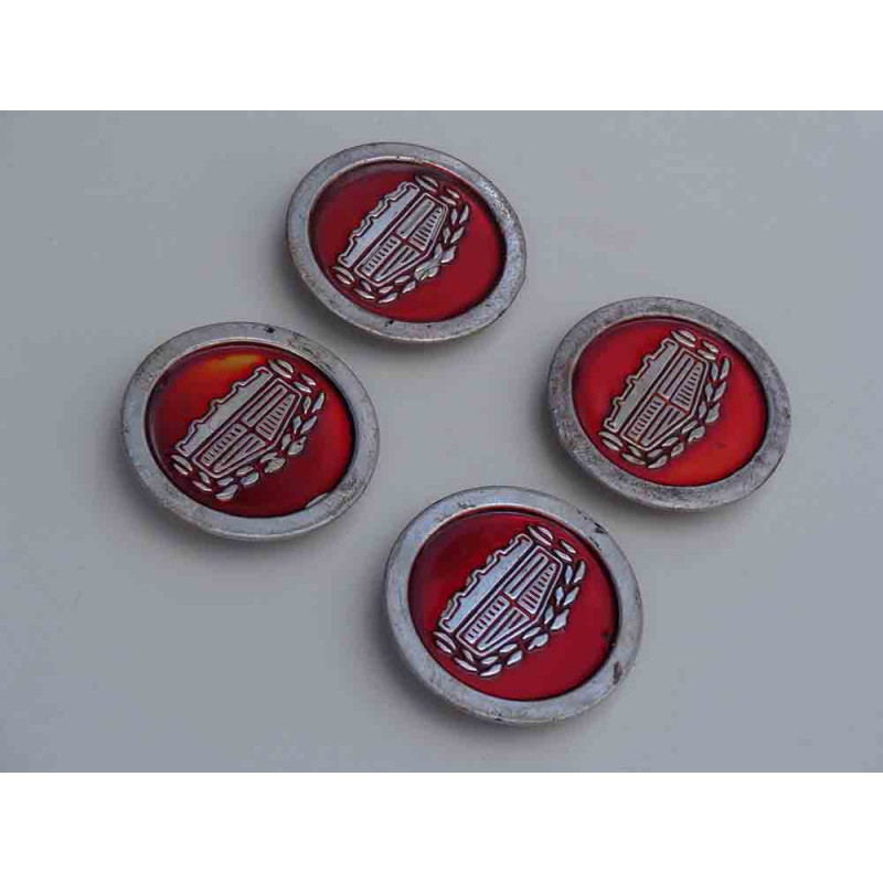 Calotinha Centro Roda Ford Corcel Belina II 2 LDO Original Vermelho Usado