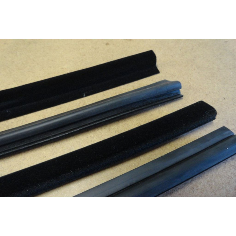 Canaleta com Pestana Chevette, Marajó, Hatch 73 à 82 - Jogo 10 Peças