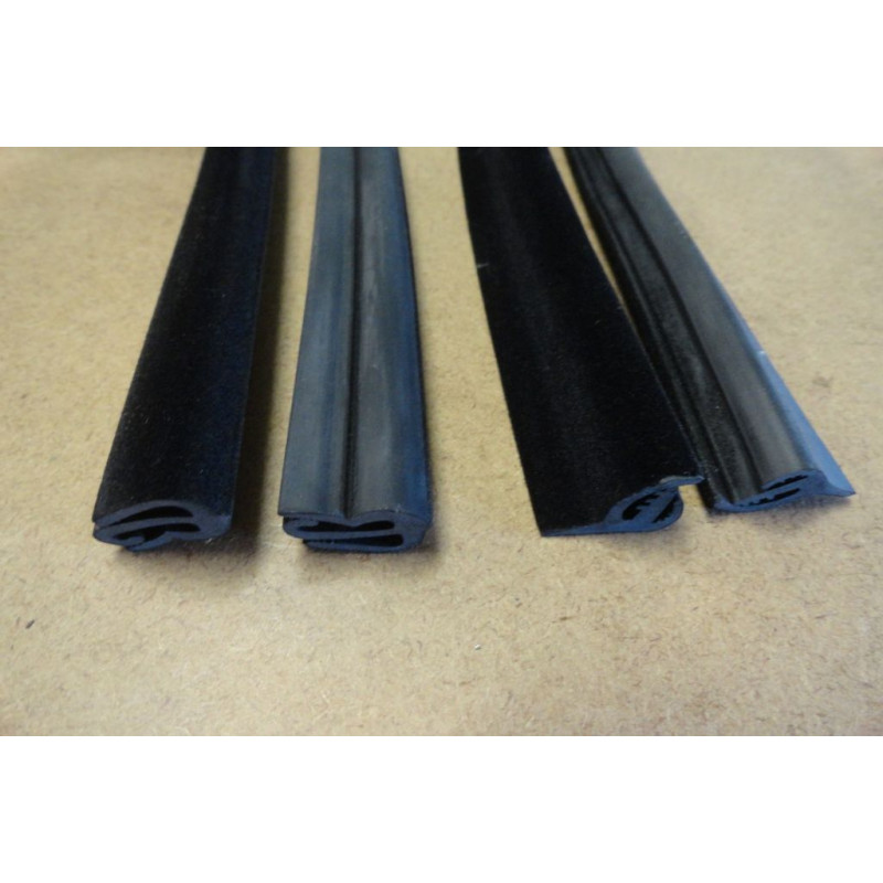 Canaleta com Pestana Chevette, Marajó, Hatch 73 à 82 - Jogo 10 Peças